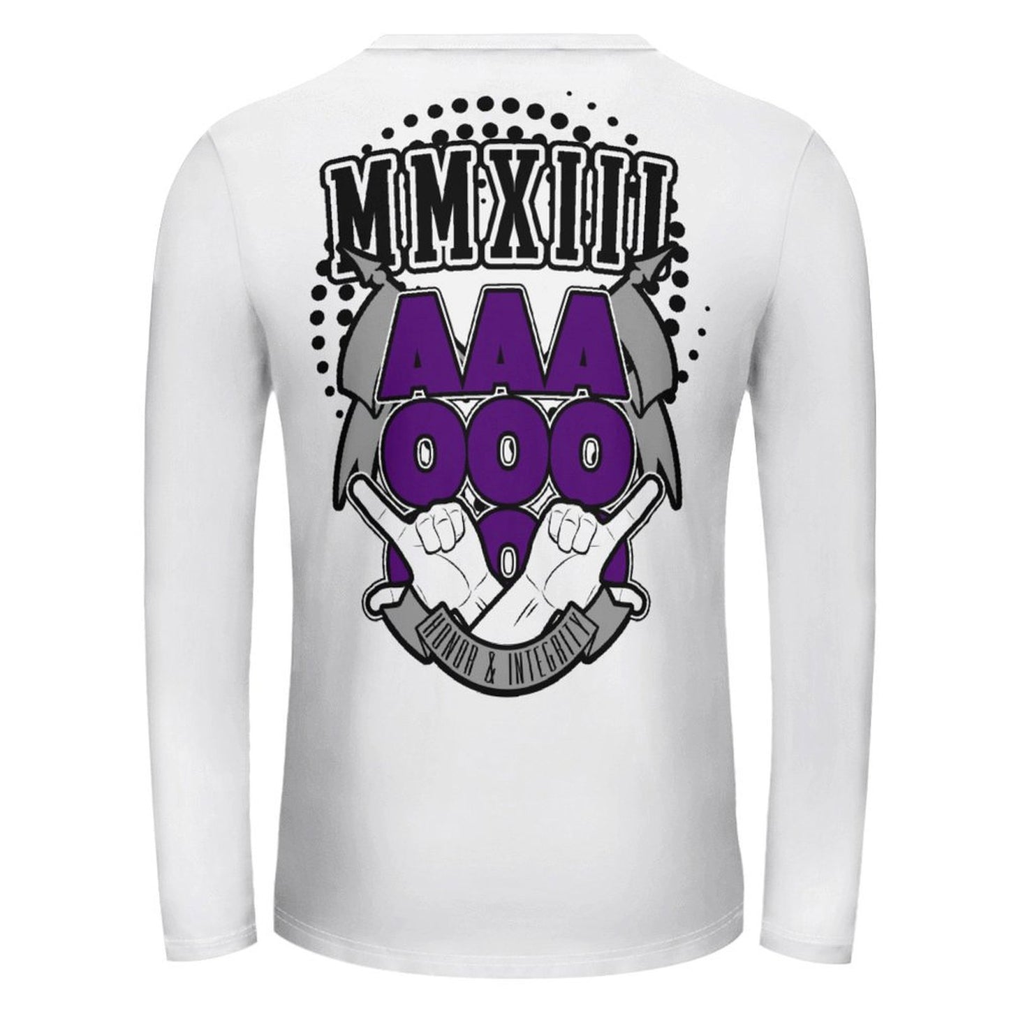 KLC AAAOOOOOO LS T-shirt White