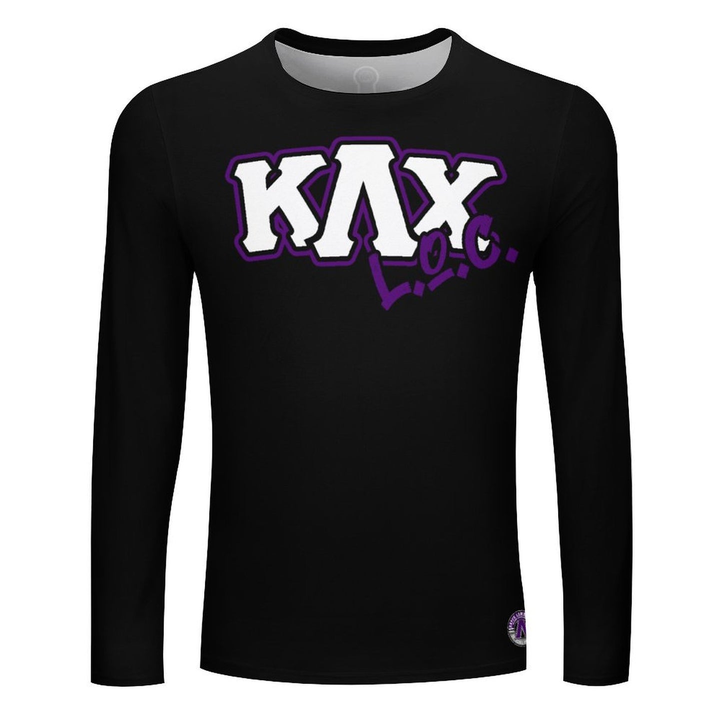 KLC Crossed Hands LS T-shirt Black