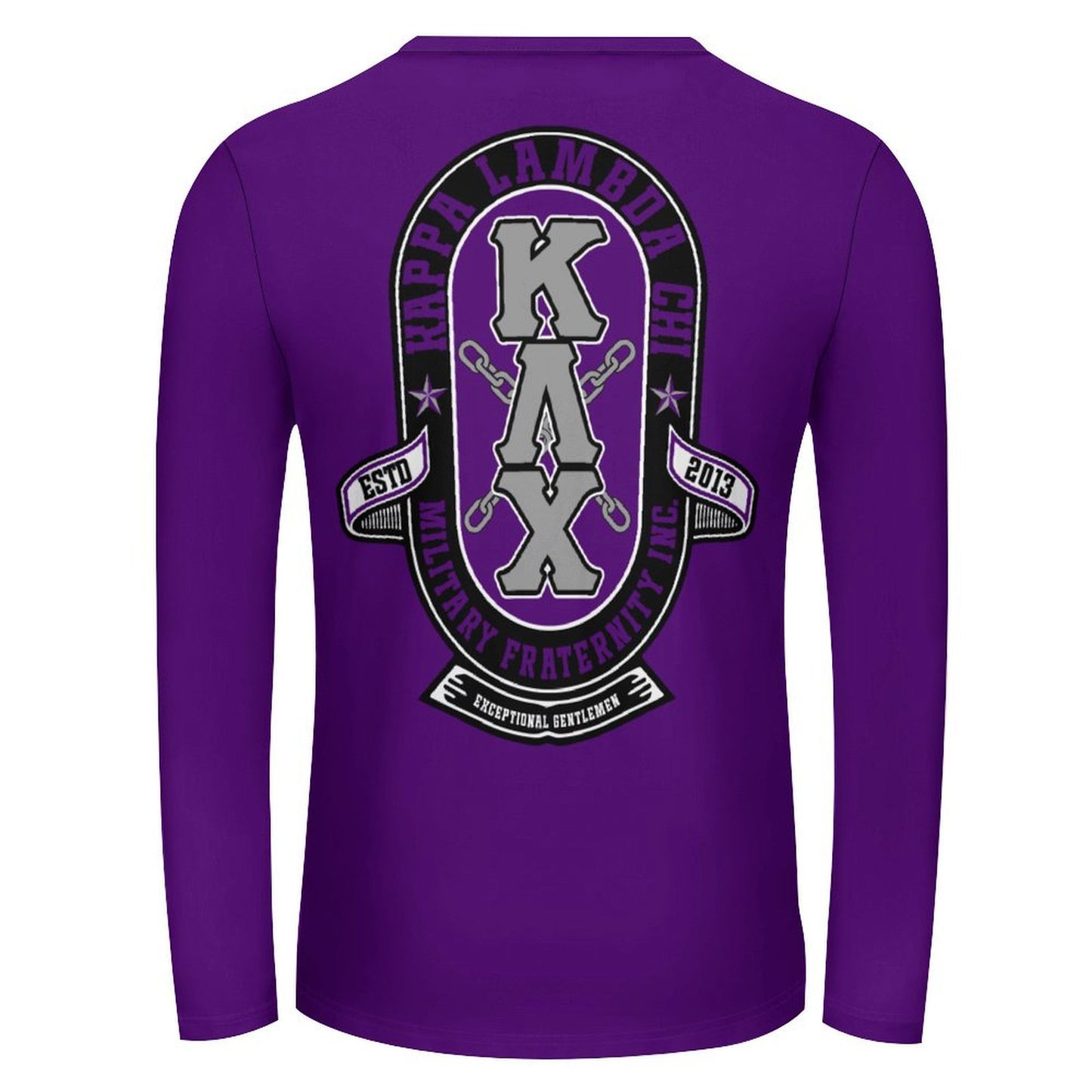 KLC Trust The Brotherhood LS T-shirt Purple