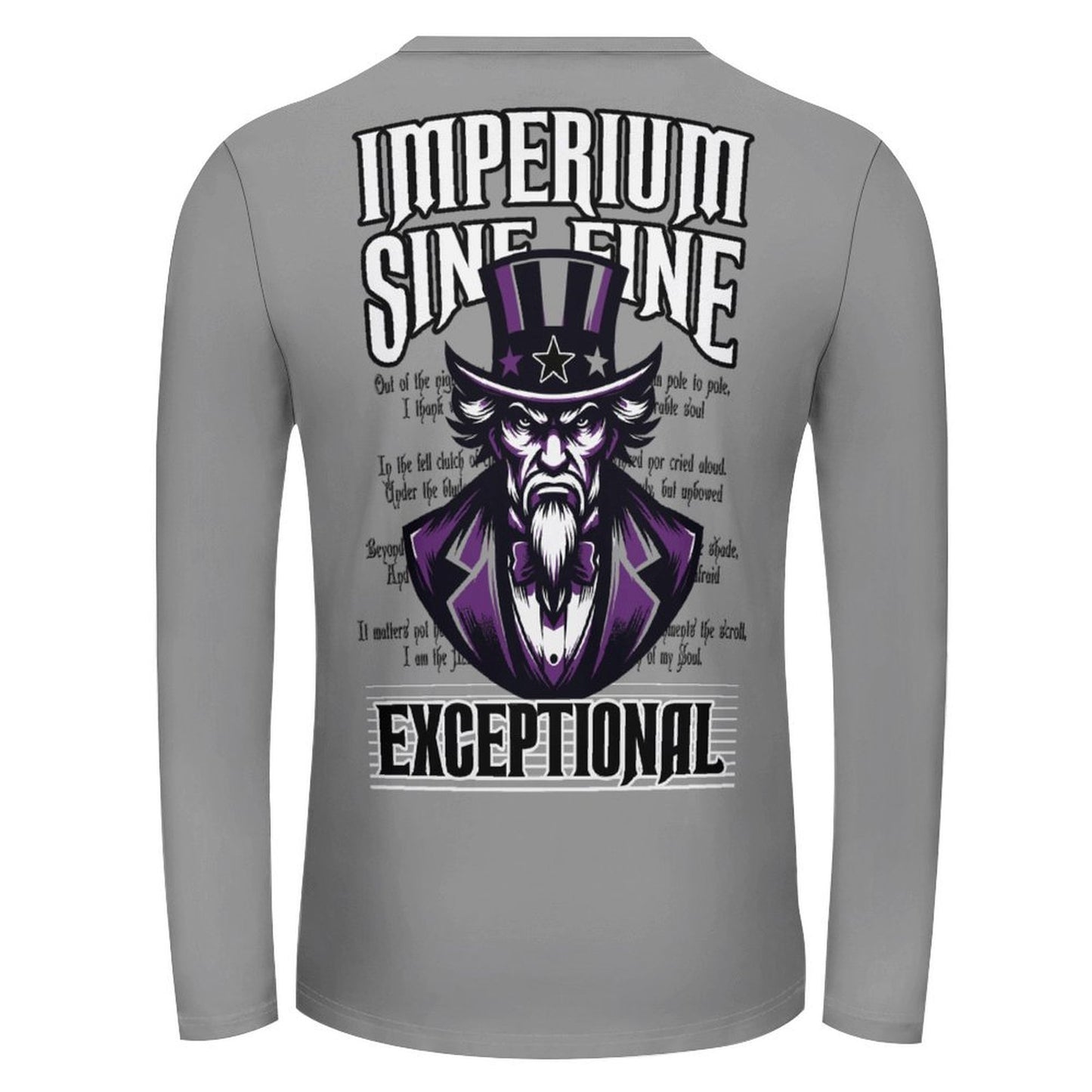 KLC Uncle Sam LS T-shirt Grey