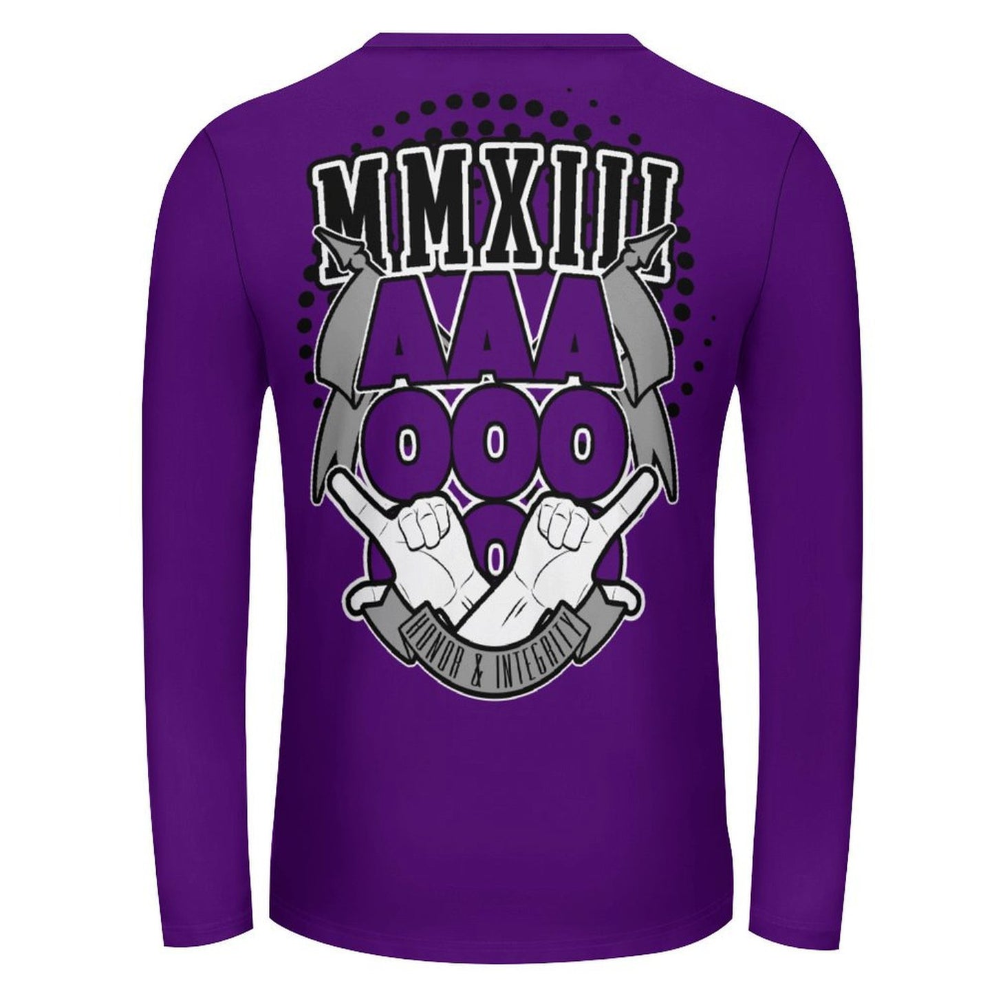 KLC AAAOOOOOO LS T-shirt Purple