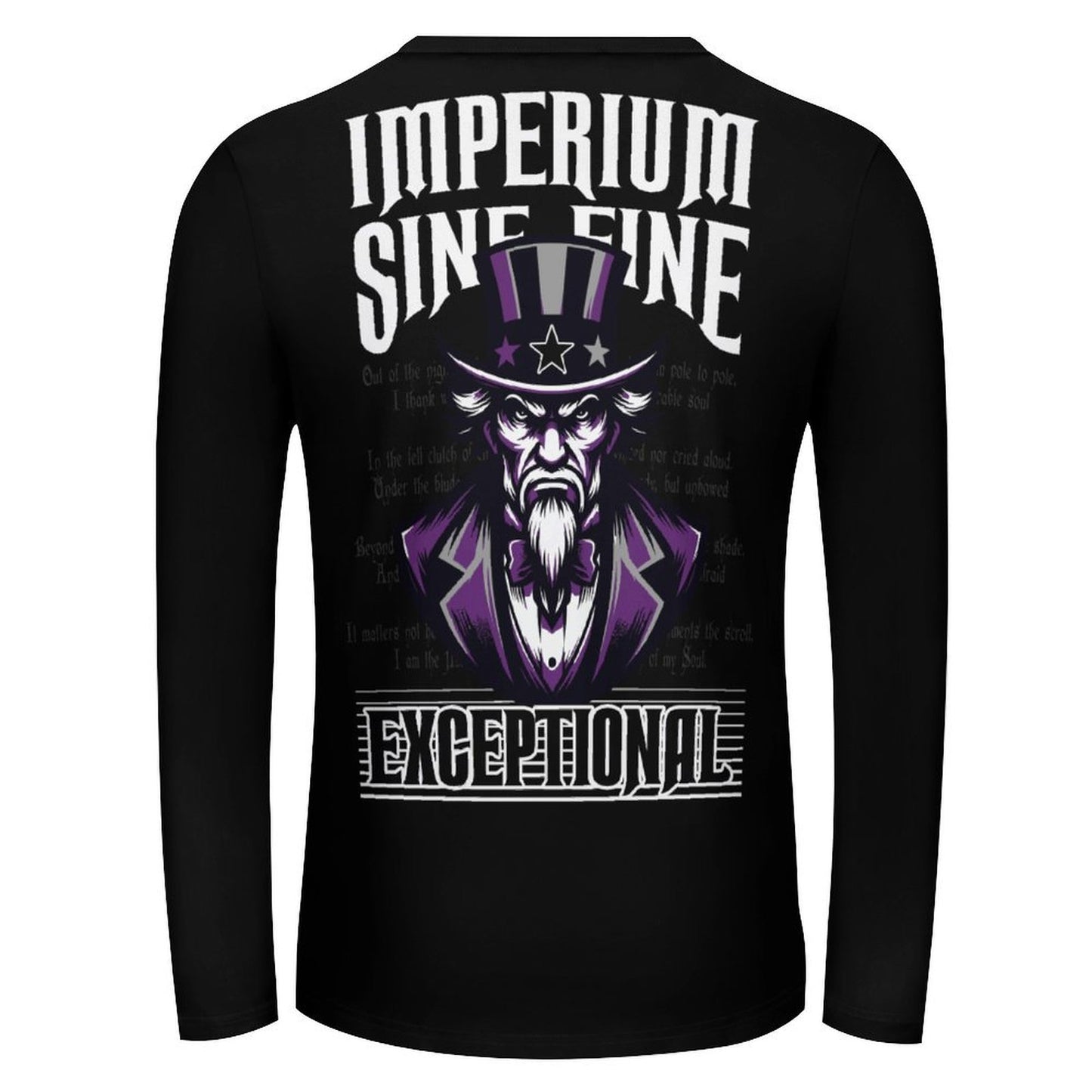 KLC Uncle Sam LS T-shirt Black