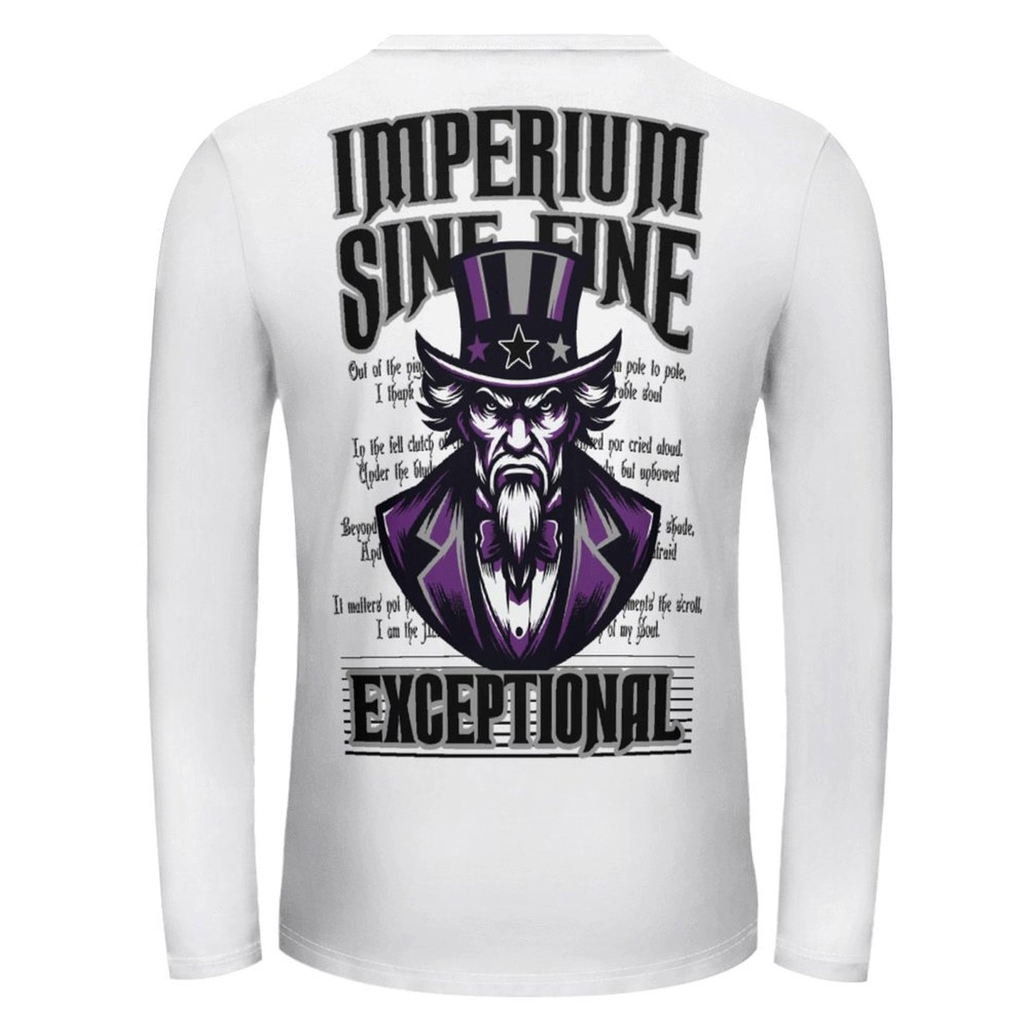 KLC Uncle Sam LS T-shirt White