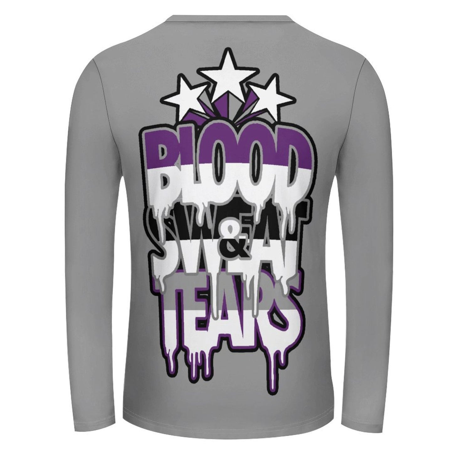 KLC Blood and Tears LS T-shirt Grey