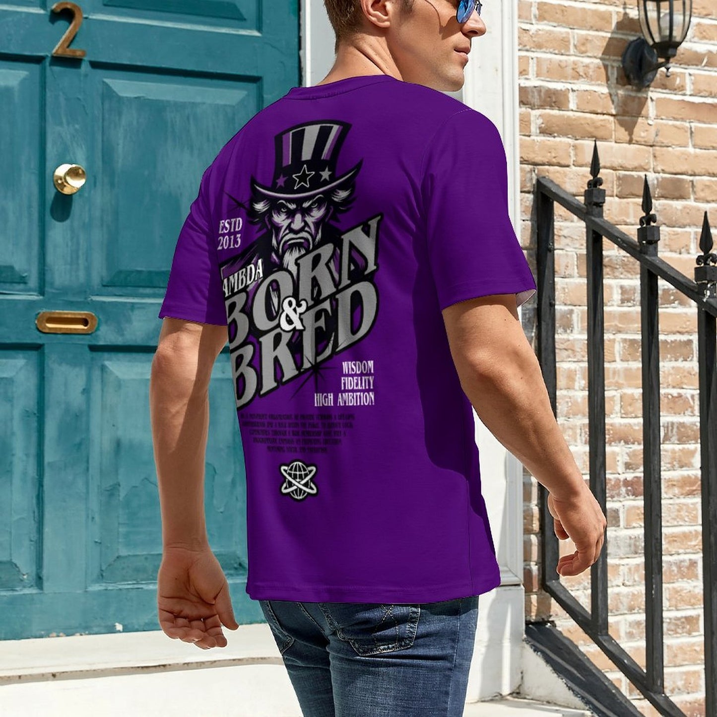 KLC Born and Bred T-shirt Purple