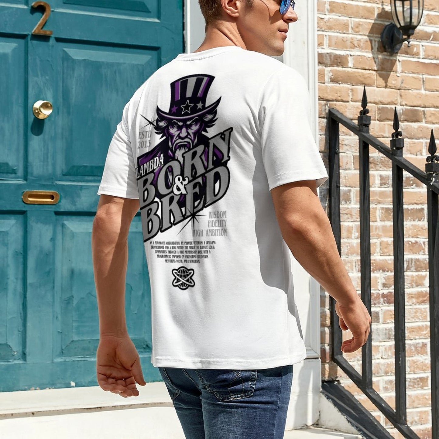 KLC Born and Bred T-shirt White