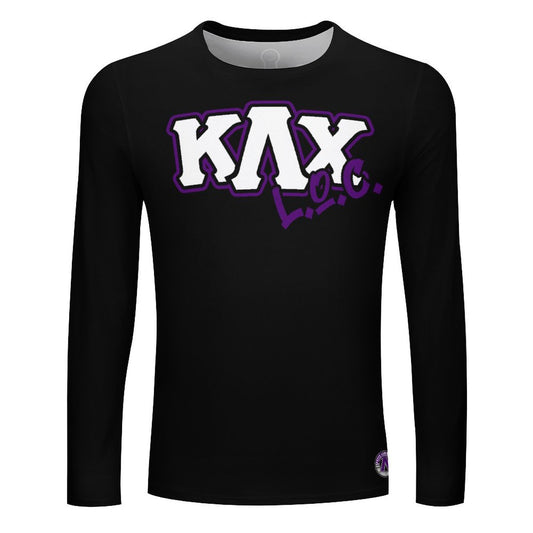 KLC Crossed Hands LS T-shirt Black