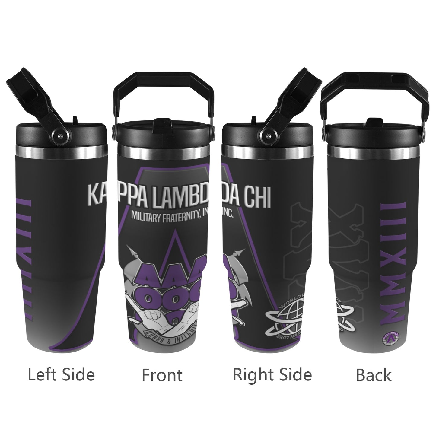 KLC Standard Water Bottle 30oz Tumbler with Top Handle