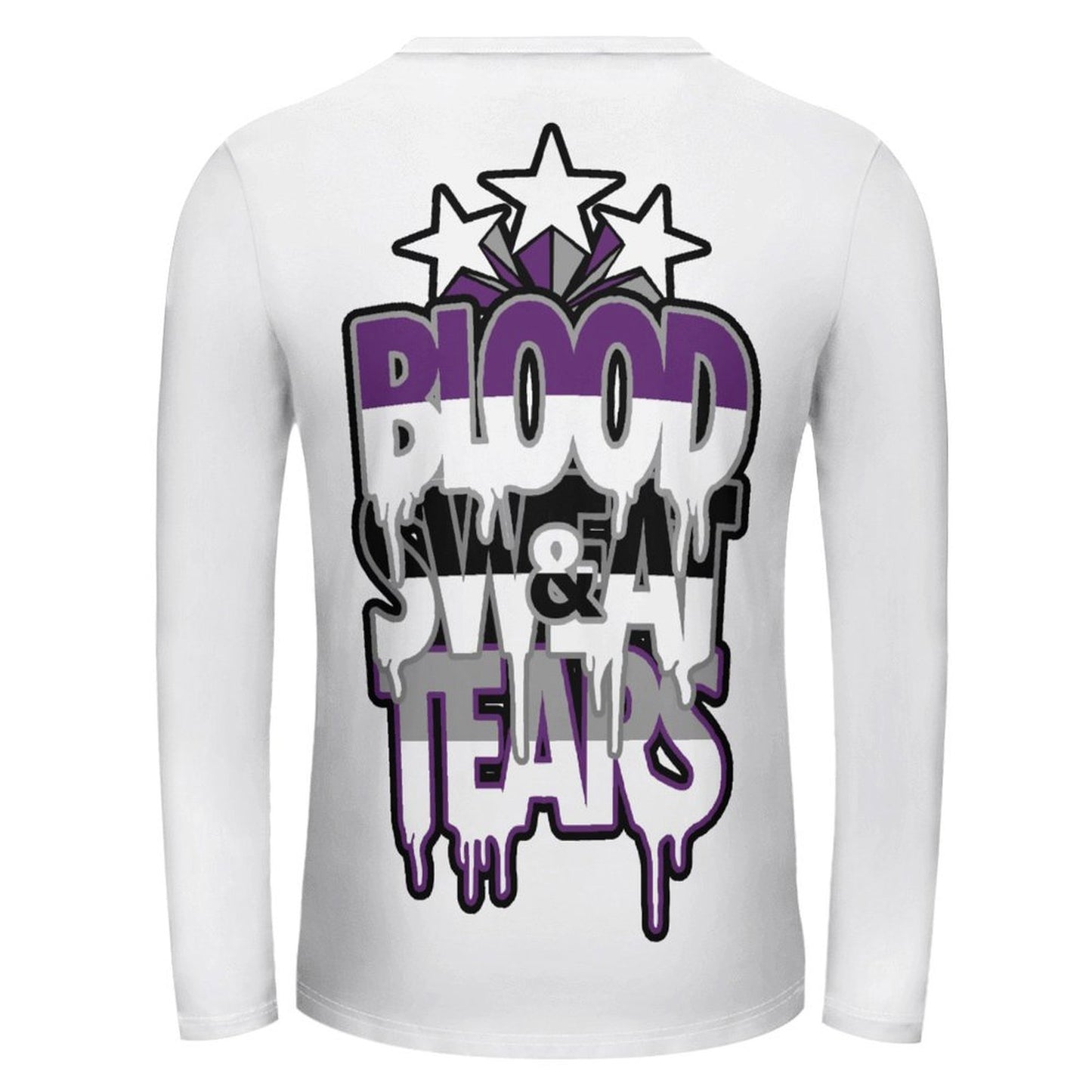 KLC Blood and Tears LS Tshirt White