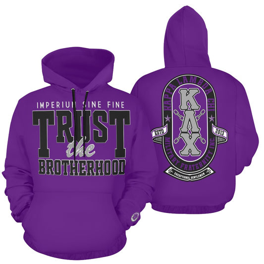 KLC Trust The Brotherhood Hoodie Purple