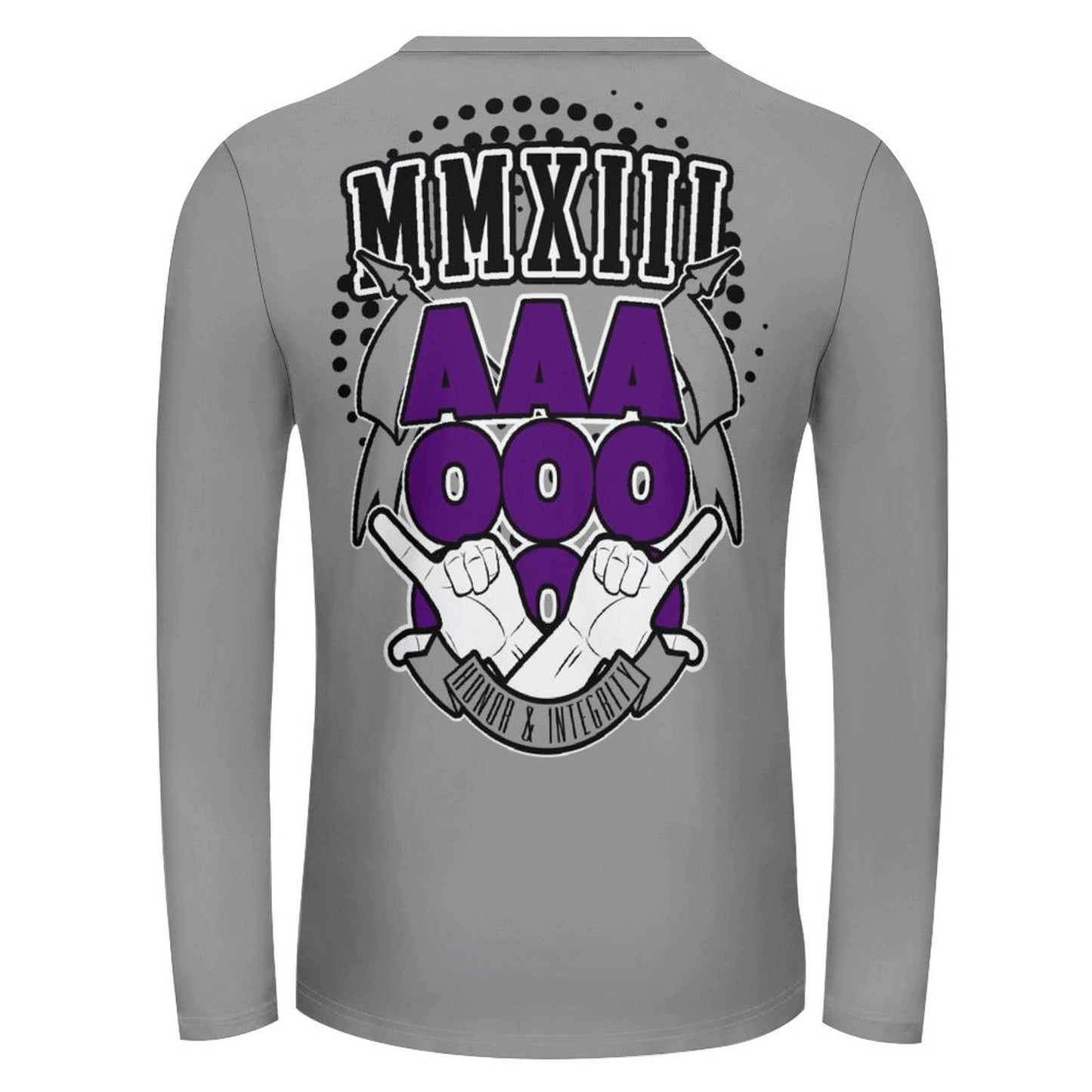 KLC AAAOOOOOO LS T-shirt Grey