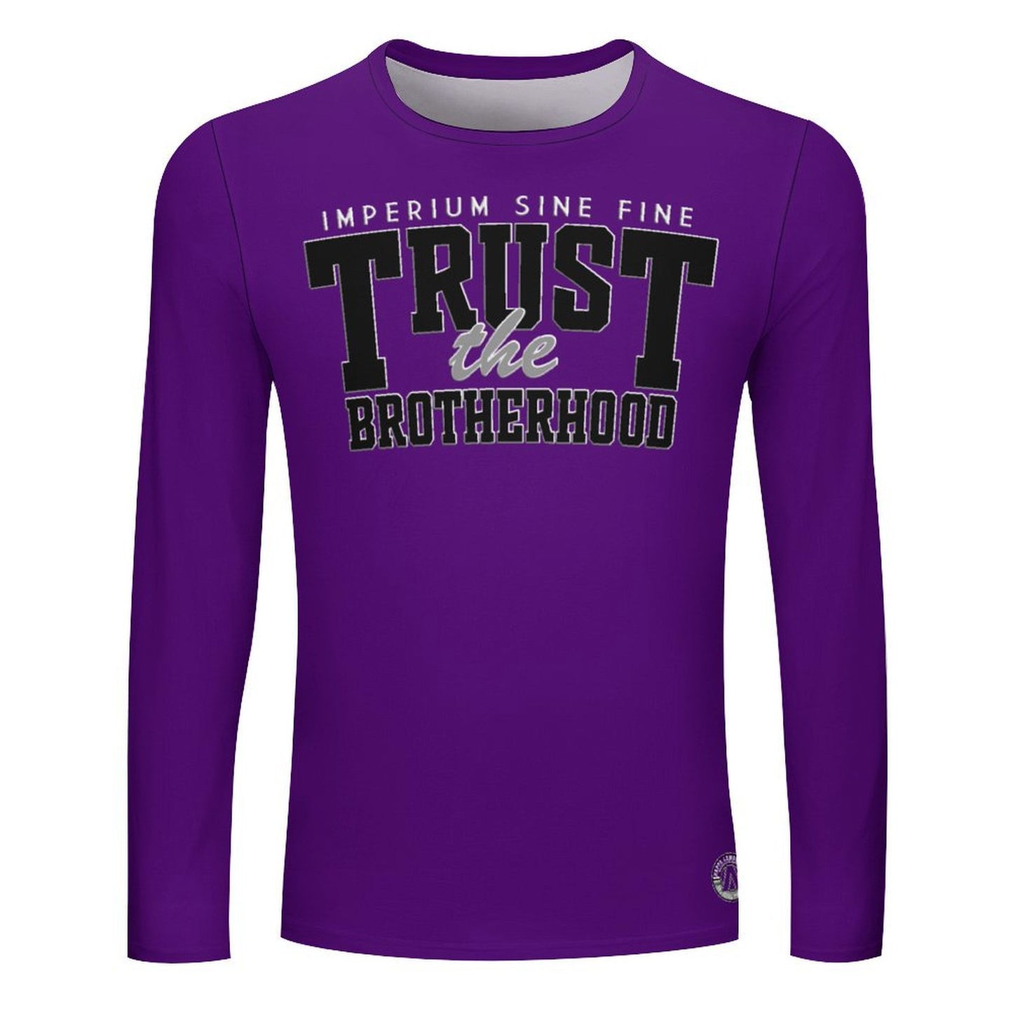 KLC Trust The Brotherhood LS T-shirt Purple