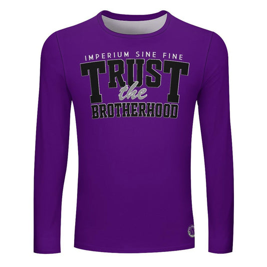 KLC Trust The Brotherhood LS T-shirt Purple