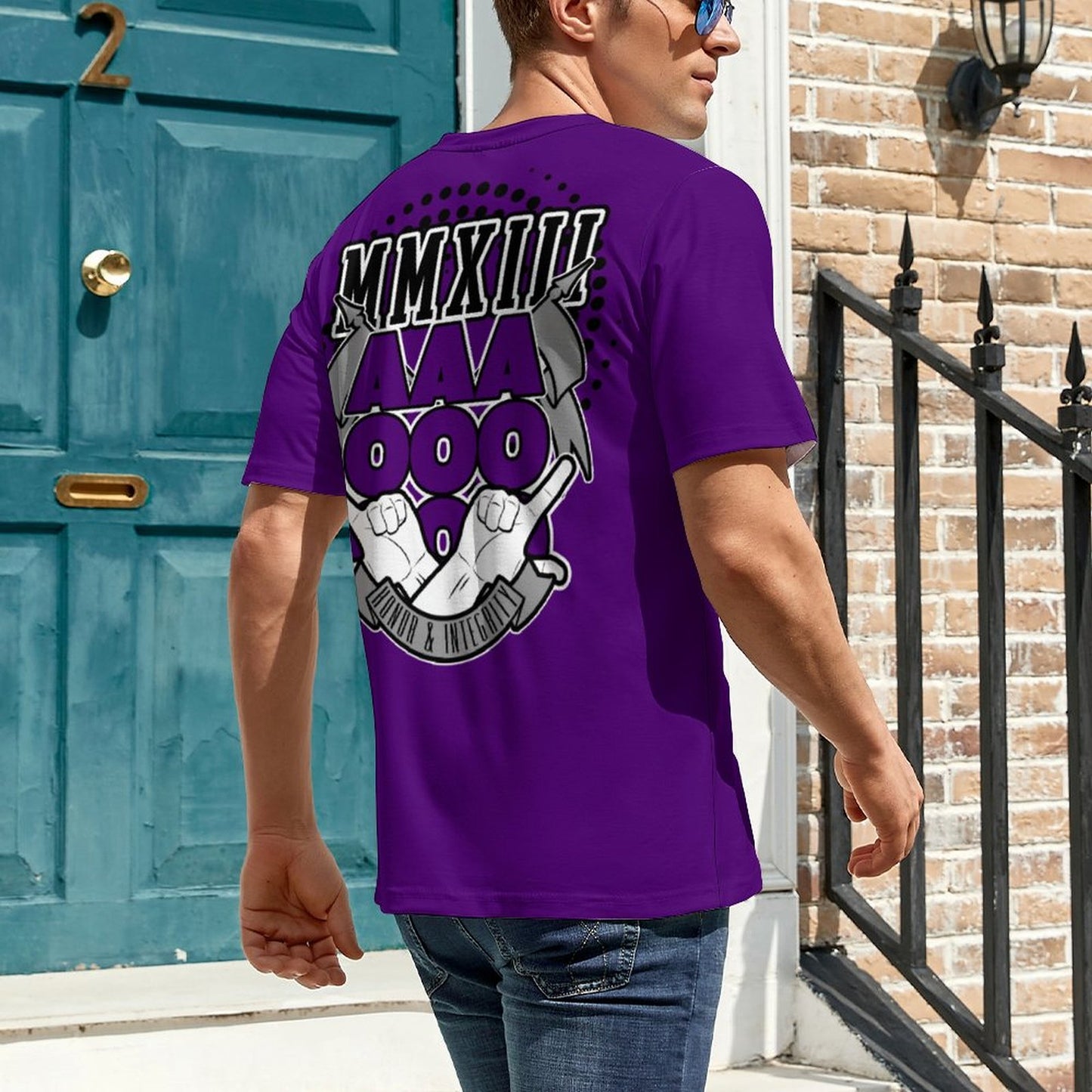 KLC AAAOOOOOO T-shirt Purple
