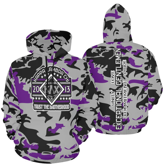 KLC Trust The Brotherhood Camouflage Hoodie