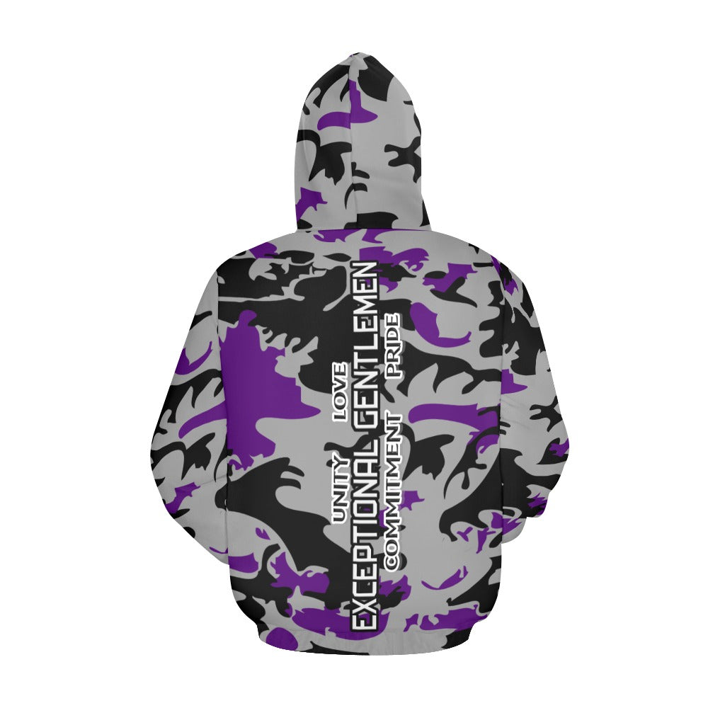 KLC Trust The Brotherhood Camouflage Hoodie