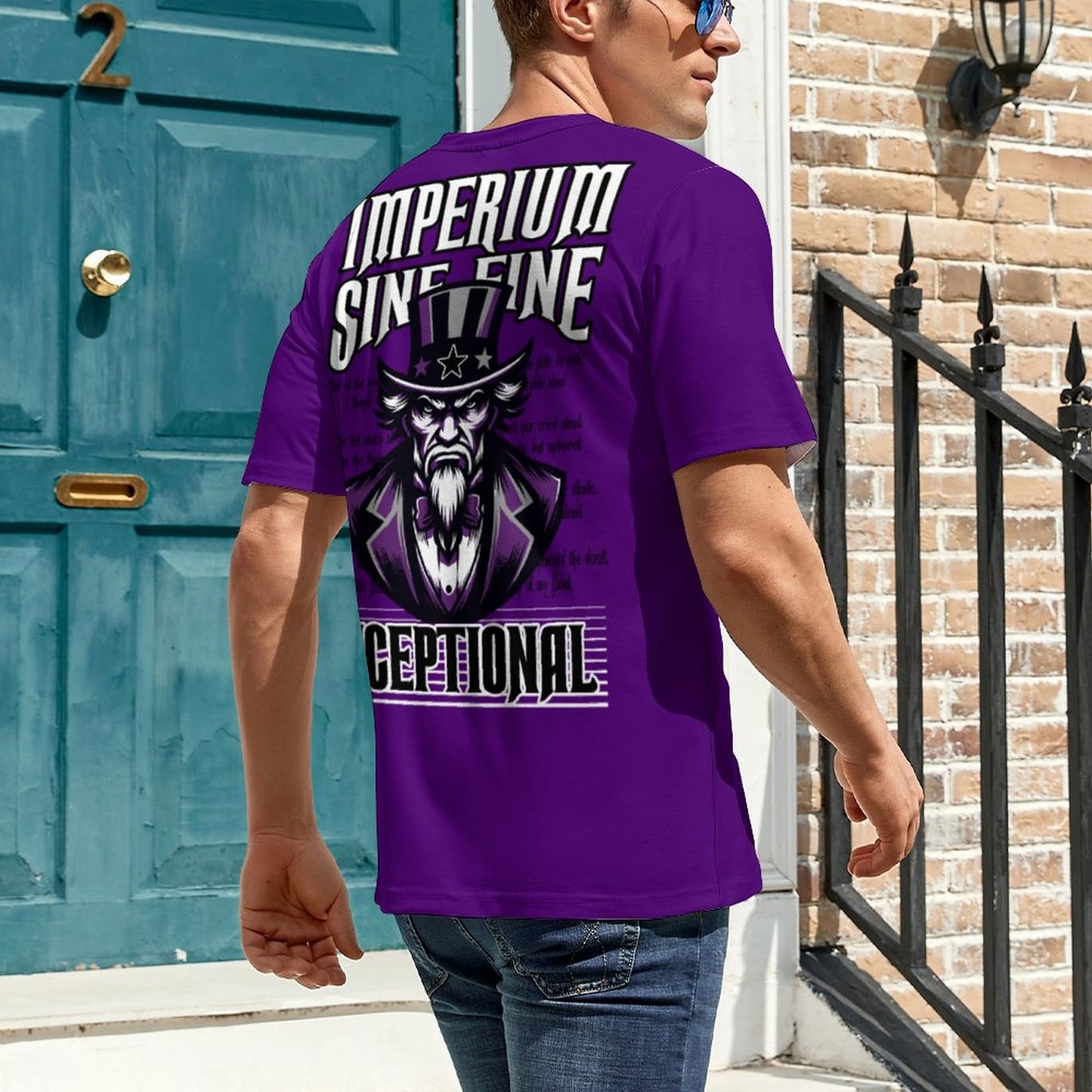 KLC Uncle Sam T-shirt Purple