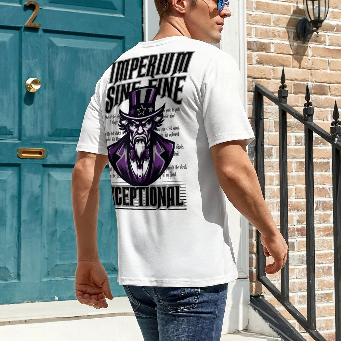 KLC Uncle Sam T-shirt White